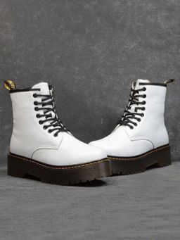 04-15265001 WHITE Ботинки зимние женские (натуральная кожа, натуральный мех) - Фабричный китай фото 15