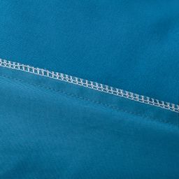 Комплект постельного белья Однотонный Сатин Вышивка на резинке CHR039 160*200*35 2 спальный 4 Наволочки