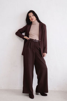 11372 Костюм брючный коричневый - Martichelli фото 6