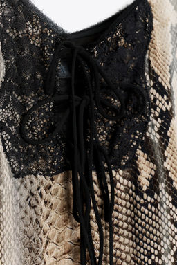 ZW COLLECTION ANIMAL PRINT CAMISOLE TOP - Zara фото 8