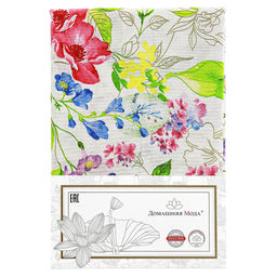 Скатерть-дорожка на стол 145х50см Летний сад, рогожка (хлопок 100%) 171г/м2, упаковка классическая, пакет ПВХ 28х41см, Домашняя мода (Россия)  фото 6