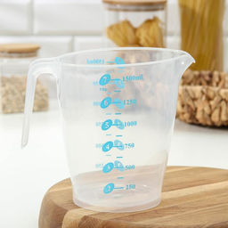 Кувшин мерный пластиковый Колор, 1500 мл, 181316 см, цвет МИКС - Доляна фото 3