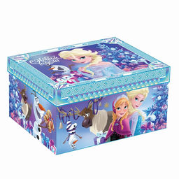 Коробка складная, с крышкой, 31 х 25,5 х 16 см С Новым годом, Холодное сердце