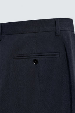 100% WOOL SUIT TROUSERS - Zara фото 10