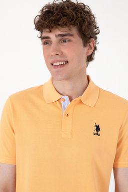 Erkek Regular Fit Polo Yaka Turuncu Basic Ti__rt - U.s. polo assn фото 9