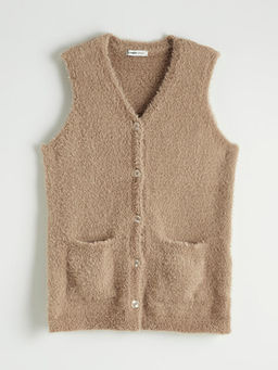 V Yaka Kad?n Triko Yelek