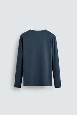 BASIC SLIM FIT T-SHIRT - Zara фото 7