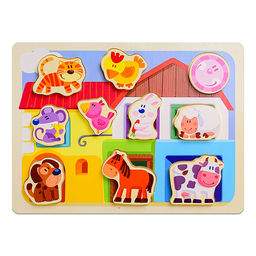 Пазл-вкладыш Наш дом