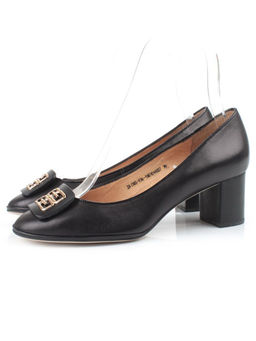 06-ZA158S-936-YA010 N007 BLACK Туфли женские (натуральная кожа)