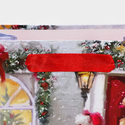 Цена за 2 шт. Пакет подарочный новогодний ламинированный Снеговик с Сантой,18?23?10 см