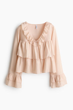 Blusa de volantes