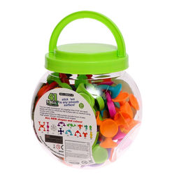 Мягкий конструктор детский «Забавные присоски», 41 деталь