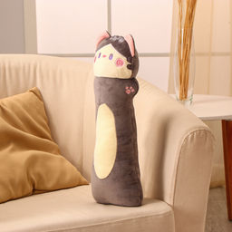 Мягкая игрушка Кот-батон, 50 см, цвет серый - Simaland фото 3