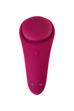 Вибромассажер Satisfyer Sexy Secret, Силикон, Красный, 8,5 см  фото 2