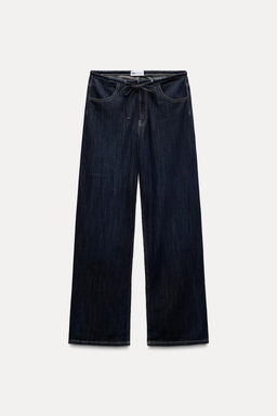 TRF JEANS WITH TIE - Zara фото 2