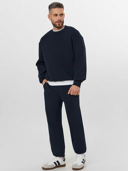 Теплый комплект мужской синий с начесом - Mark formelle фото 12