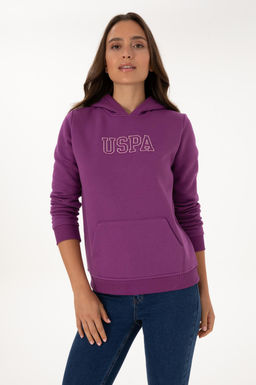 Kad_n Menek_e _ardonlu Kap__onlu Basic Sweatshirt - U.s. polo assn фото 3