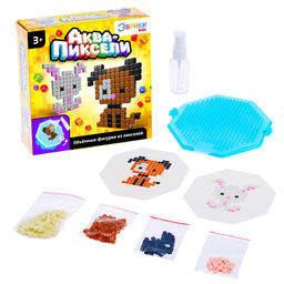 Аквапиксели Зверята, 200 деталей