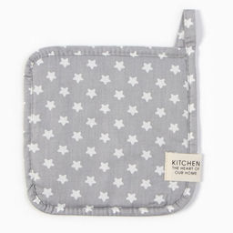 Прихватка Этель Звёзды 19х19 см, 80% хл, 20% пэ, сатин 110 г/м2  фото 2