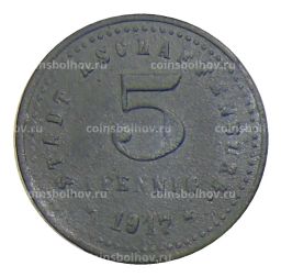 5 пфеннигов 1917 года Германия  Нотгельд Ашаффенбург