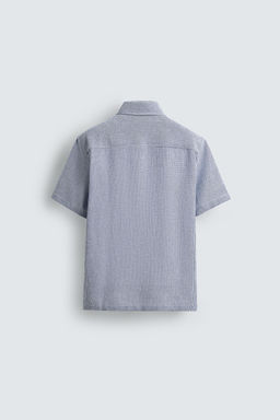COMFORT TEXTURED SHIRT - Zara фото 7