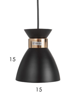 Светильник подвесной TR8469, 3хE27, 60 Вт, 55×13.5×100 см, чёрный