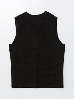 Standart Kal?p V Yaka Erkek Triko Yelek - Waikiki фото 2