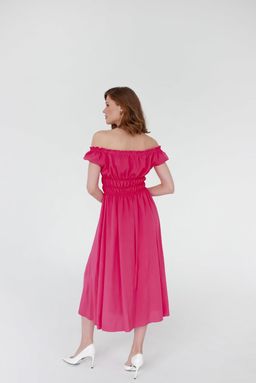 Платье AURA 3090-164 ярко-розовый