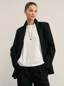 Базовая футболка из хлопка / Zarina  фото 4