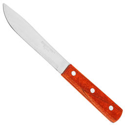 "Тореадор" Нож кухонный 110мм из нержавеющей стали, деревянная ручка (Китай)