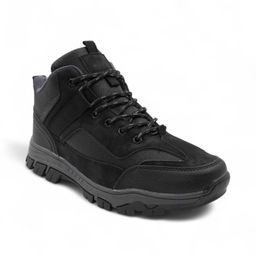 Ботинки на меху А657-3 черные