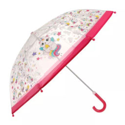 Зонт детский Кэттикорн прозрачный, 46 см