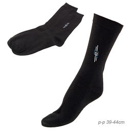 Носки мужские р. 43-48 набор 12 штук с рисунком / M315-1 /уп 20/50/черный 23 февраля