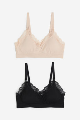 MAMA Pack de 2 sujetadores Seamless con relleno - H&m фото 5