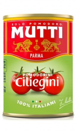 Томаты черри в томатном соке "Мутти" (0,400 кг) ж/б