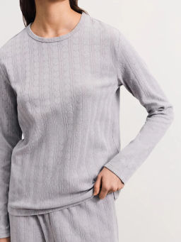 Домашний лонгслив ZR2603122809-38 / Zarina  фото 8