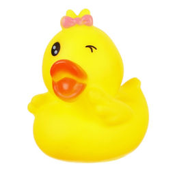 Резиновые игрушки для ванны «Зайка, лебедь, уточка», с пищалкой, в наборе 3 шт.
