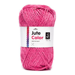 Цена за 5 мотков пряжи ДЖУТ (цветной)