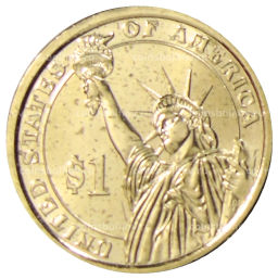 Монета 1 доллар 2013 года D США Уильям Мак-Кинли 25-й президент США