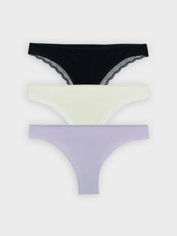 Цена за 2 штуки! ТРУСЫ ЖЕНСКИЕ (3ШТ.) - Mark formelle фото 8