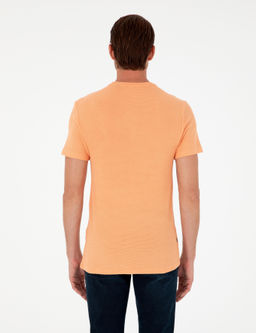 Turuncu Slim Fit Basic Ti__rt - Pierre cardin фото 5