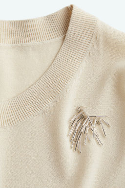 Top con cuentas - H&m фото 2