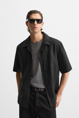 100% LINEN SHIRT - Zara фото 17