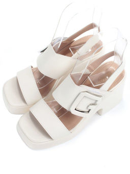 08-PEY330-1 LT. BEIGE Босоножки женские (натуральная кожа) - Фабричный китай фото 2