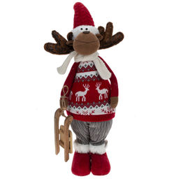 Игрушка набивная "Олень", L28 W15 H51 см