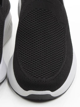 05-TEX-D04-02 BLACK Полуботинки спортивные летние мужские (текстиль)