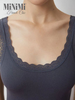 Mi1321S French Chic Майка на широких бретелях MiNiMi  фото 38