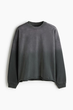 Sudadera efecto lavado Oversized Fit