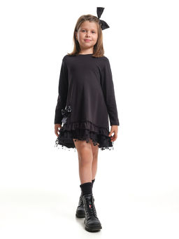 Платье нарядное для новогодних праздников и утренников UD 8055 черный - Mini maxi фото 7