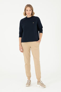 Женский темно-синий свитшот Неожиданная скидка в корзине - U.s. polo assn фото 4